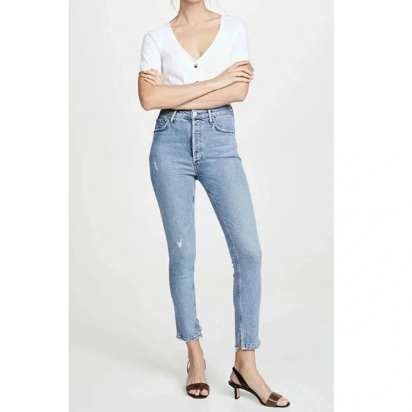 AGOLDE Nico High Rise Slim in Headlines Size 27 - Picture 5 of 12